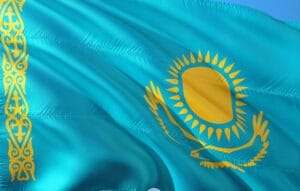 Kazakhstan flag