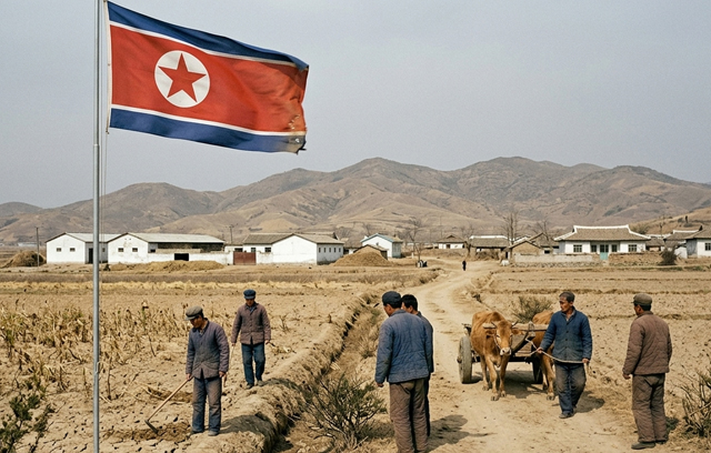 Drought in north Korea